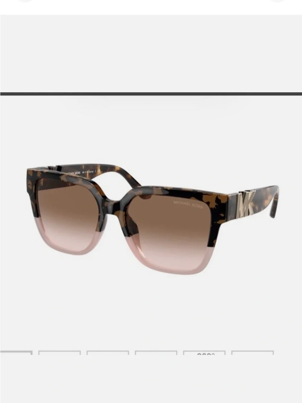 Michael Kors MK 2170U karlie dark tortoise pink brown 390913 Sunglasses